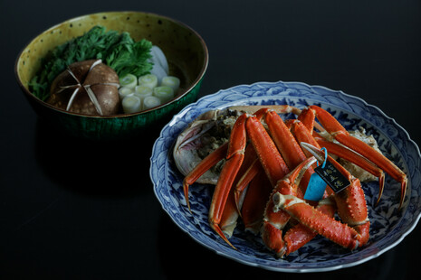 加賀橋立港ずわい蟹 1杯（1000～1200ｇ）+ 加賀野菜の鍋