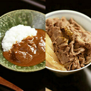 カレー・牛丼セット(化粧箱入り)