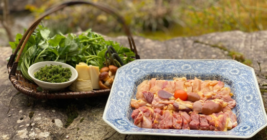 近江の地どり花山椒鍋