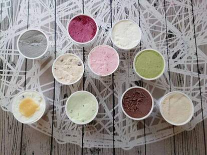 阿蘇天然アイス 10種のジェラートセットver2