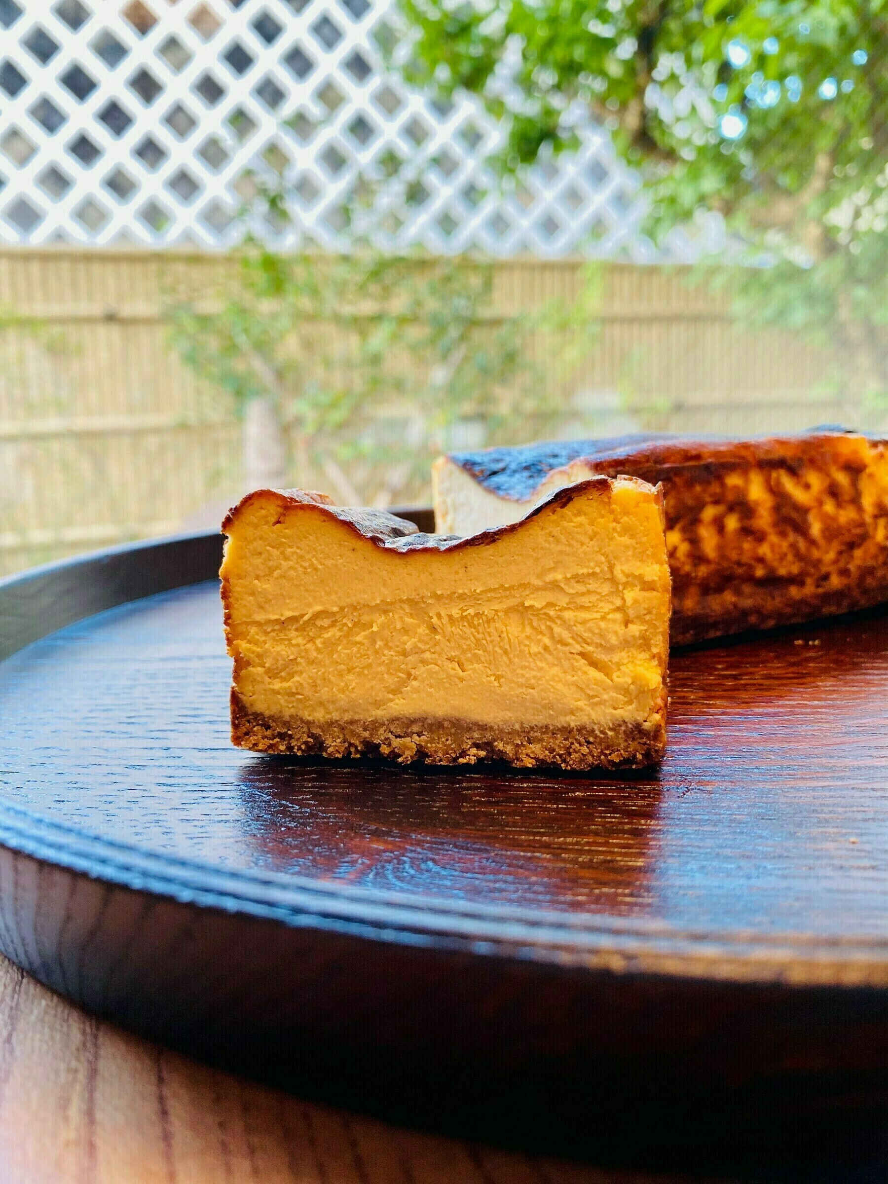 セットでお付けできる、チーズケーキ「雪酛(ゆきもと)プレーン」です