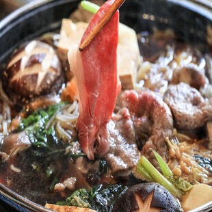 【予約販売】信州野菜を楽しむ信州プレミアム牛すき鍋セット　