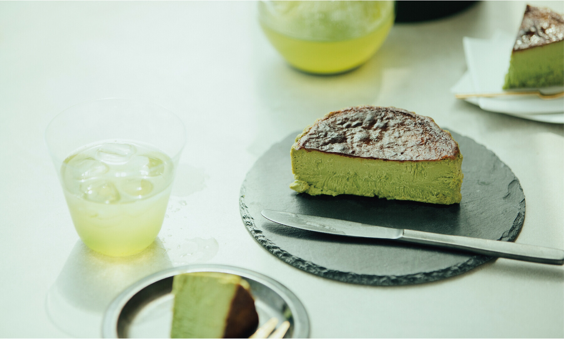 BLANCA verde(ベルデ)抹茶のバスクチーズケーキ