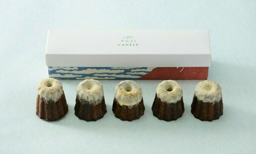 富士山カヌレ（1箱5粒入り）　通常用