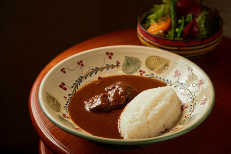 ほろほろビーフステーキカレー