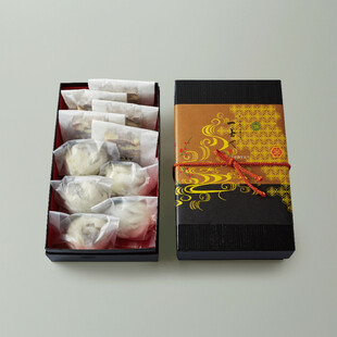 直心～干柿と胡桃と無花果のミルフィーユ5個と無花果ガナッシュ求肥包み5個～