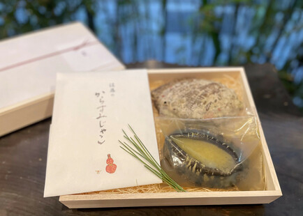 【春のギフト対応可】からすみじゃこと天然鮑の柔らか蒸し