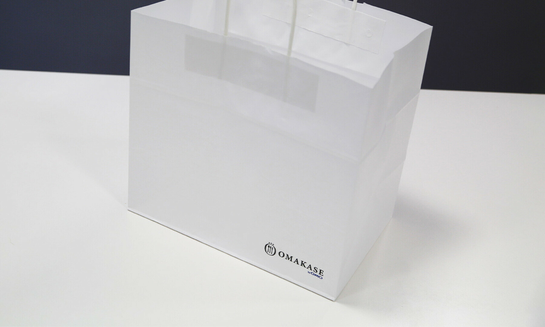 お手土産用紙袋（OMAKASEロゴ）10枚セット