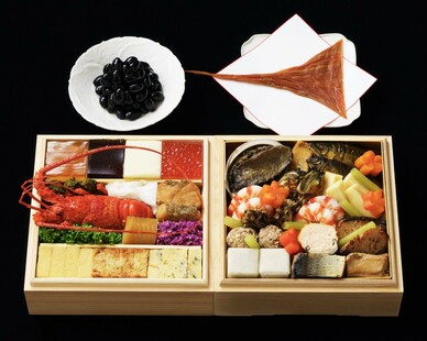 【神楽坂 石かわ】新春おせち二段重(3~4人前)