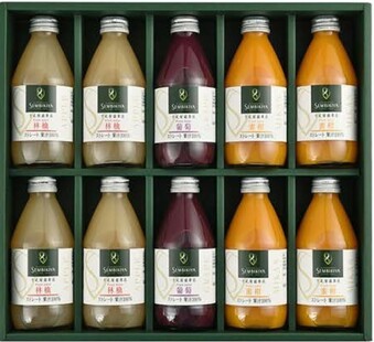 ストレートジュース10本入り