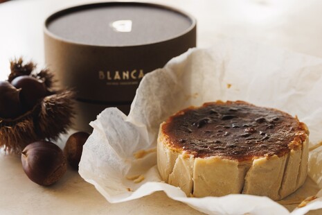 【OMAKASE限定】BLANCA　丹波栗のバスクチーズケーキ