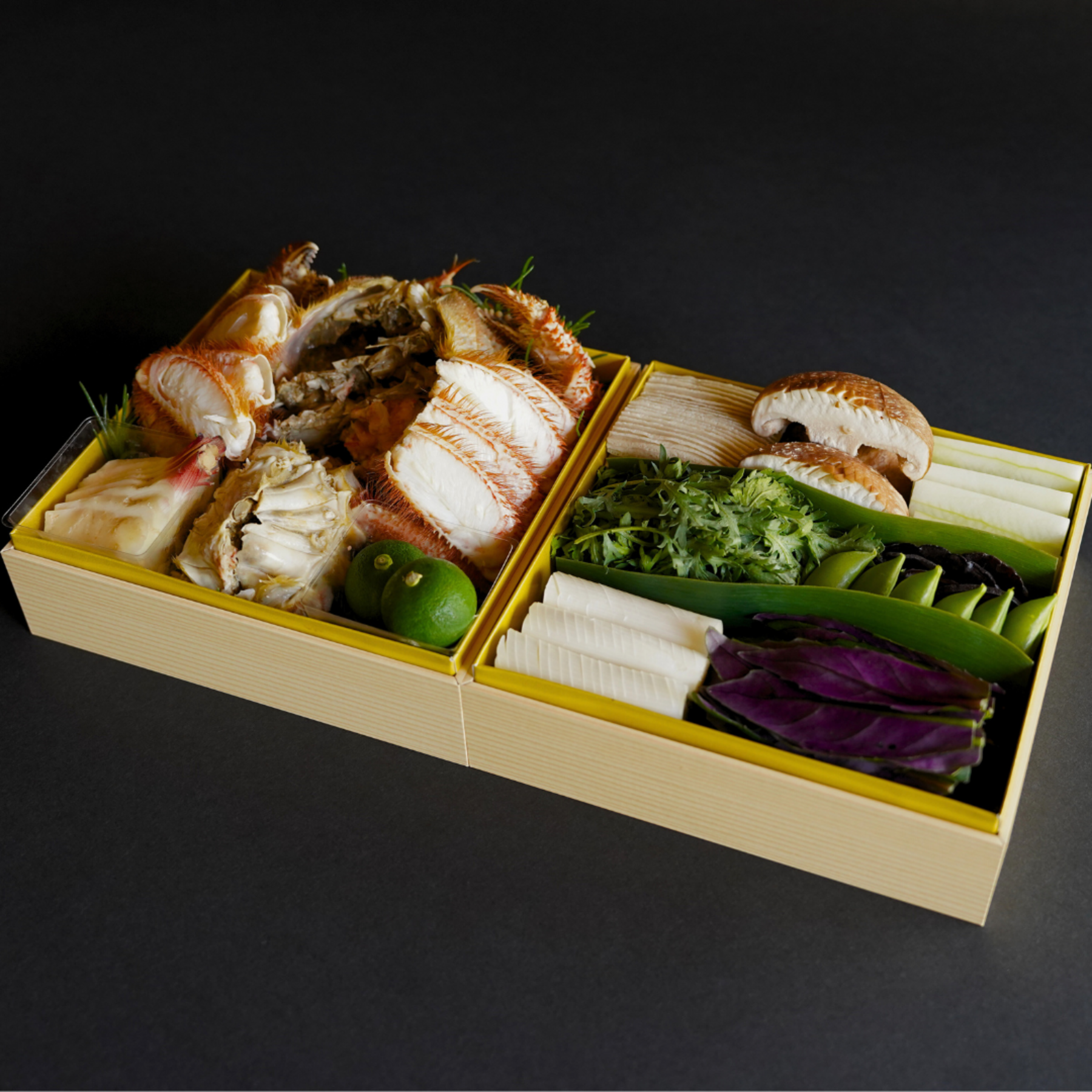 【6月28日(日)着限定】橋立港の毛蟹と初夏の加賀野菜のお鍋【限定30セット】
