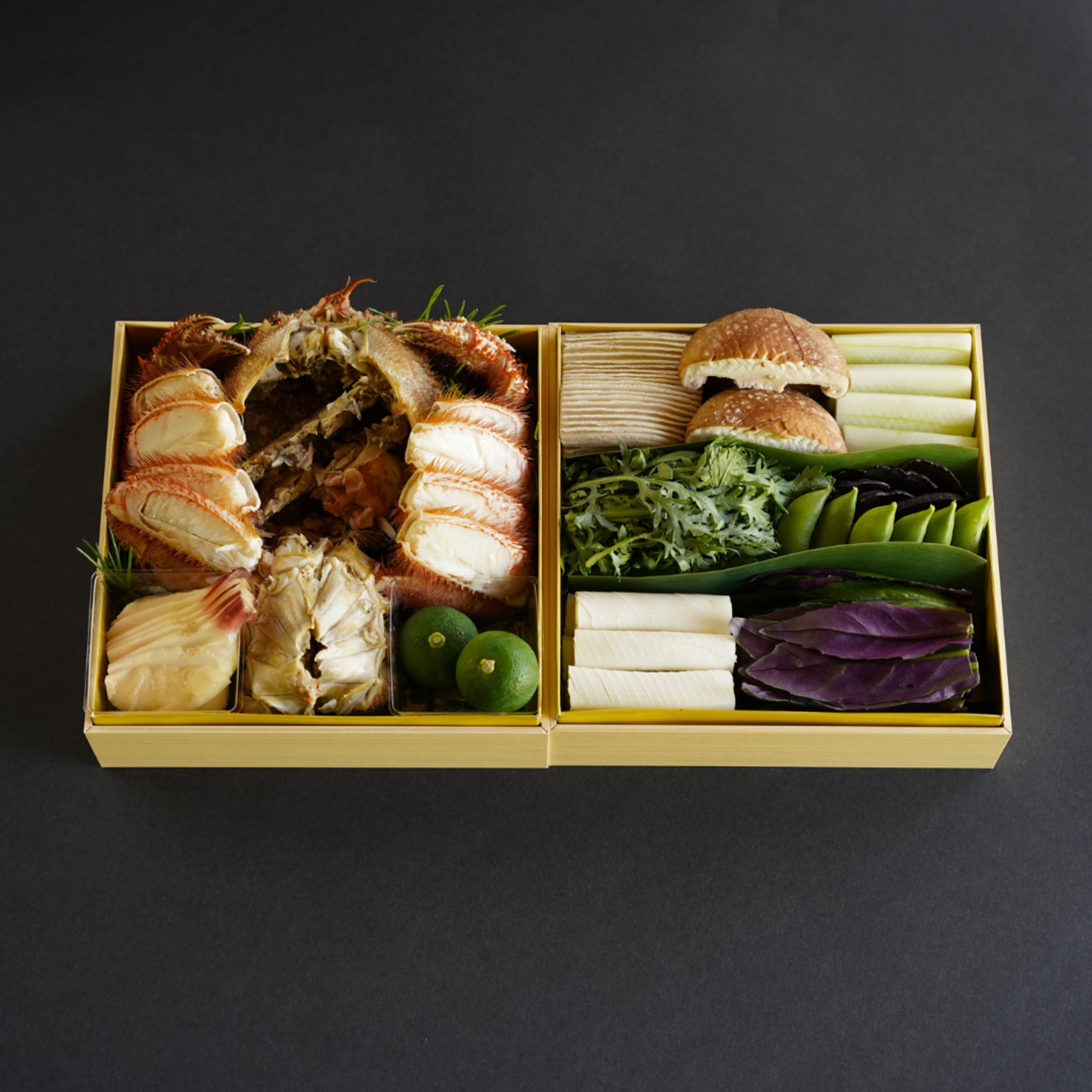 【6月28日(日)着限定】橋立港の毛蟹と初夏の加賀野菜のお鍋【限定30セット】