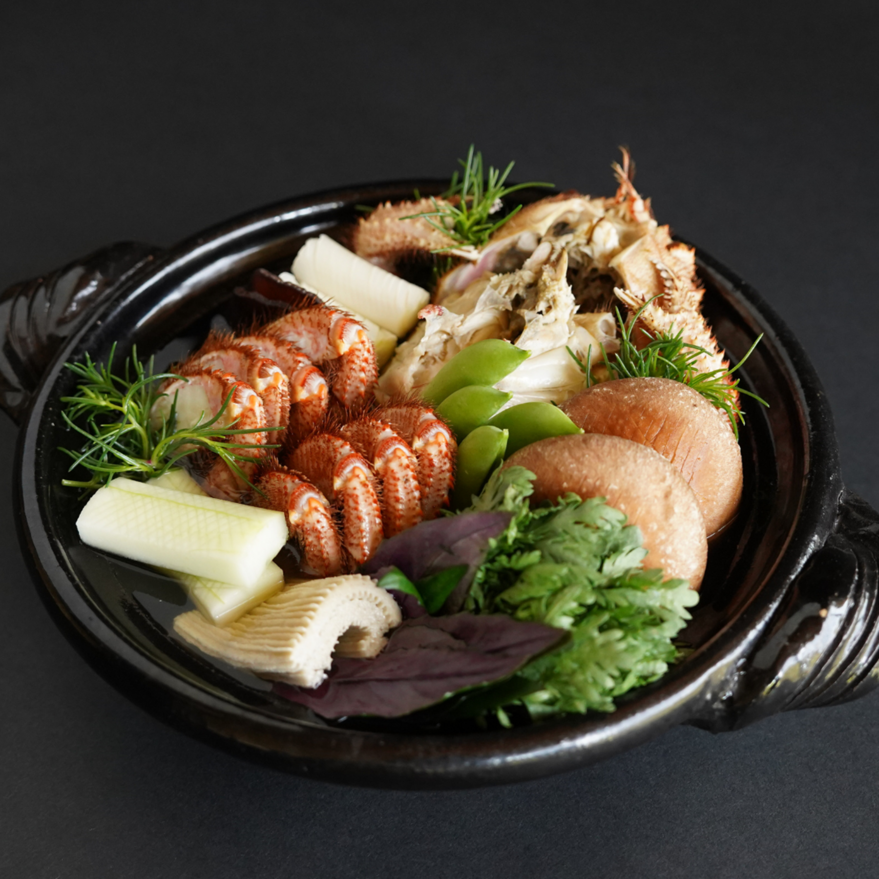 【6月28日(日)着限定】橋立港の毛蟹と初夏の加賀野菜のお鍋【限定30セット】