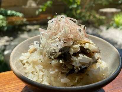 天竜鮎の炊き込みご飯（2人前）