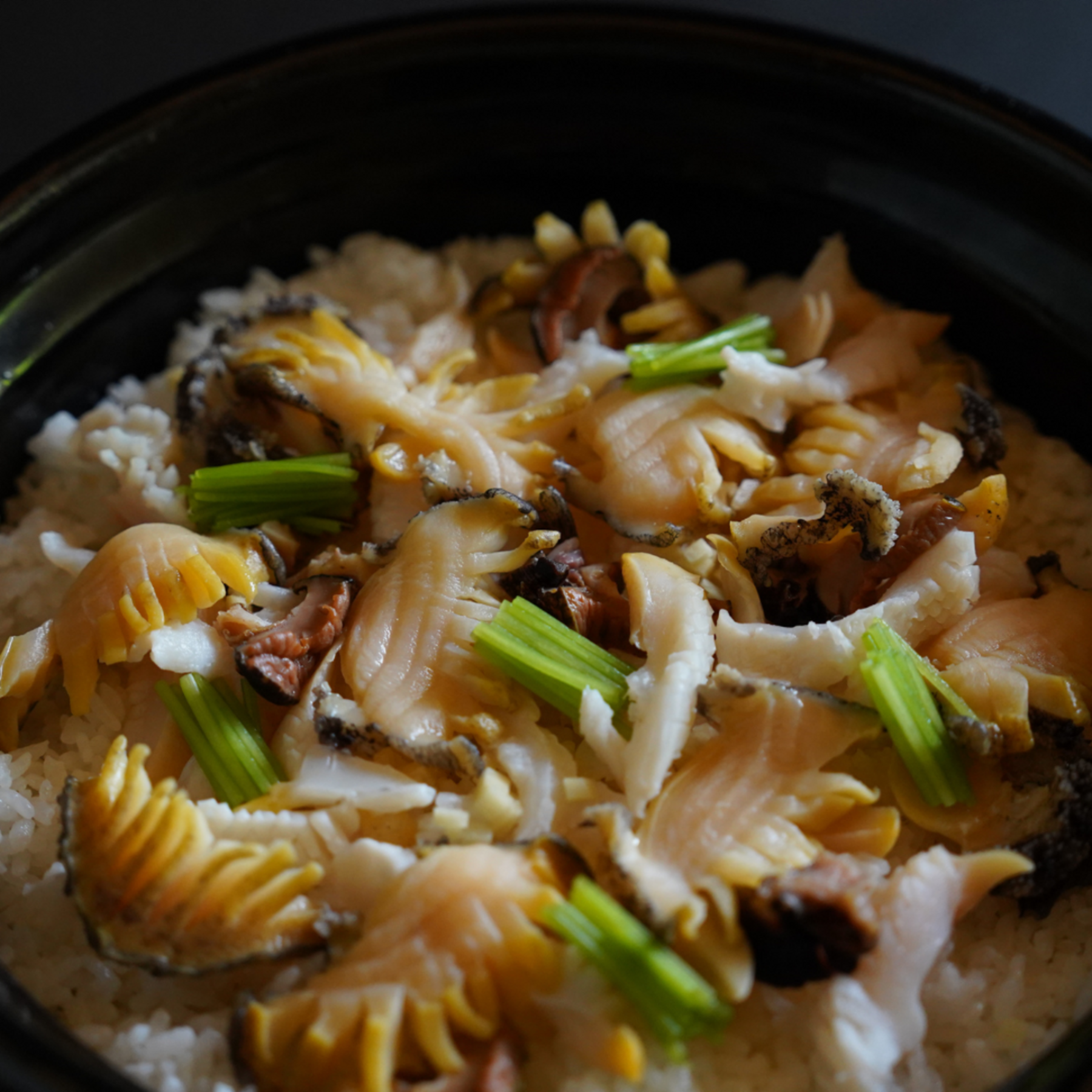 貝宝炊込みごはんセット（鮑、栄螺、梅貝）