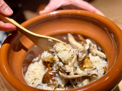 信州天然きのこの炊き込みご飯