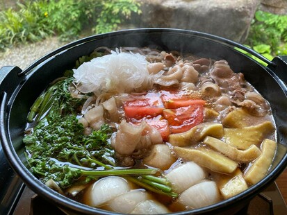 [北海道/九州へ配送]信州プレミアム牛肉 夏のすき焼き（2人前）