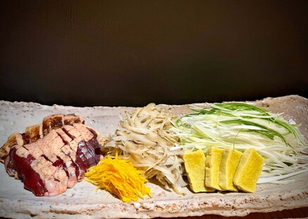 [北海道/九州へ配送]天然鴨すき焼き