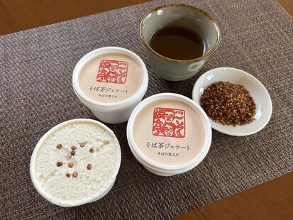 そば茶ジェラート 6個入り
