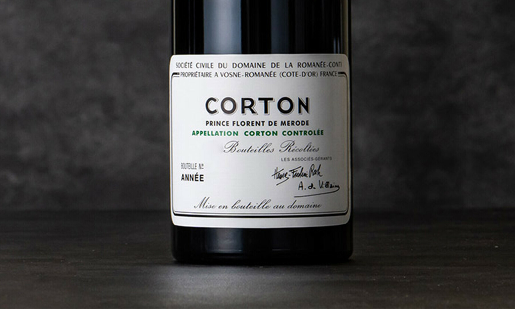 ブルゴーニュ・赤】ロマネコンティ コルトン 2015 DRC Cortonのお