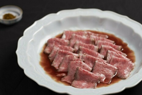 ローストビーフ　自家製七味付き(化粧箱入り1袋)